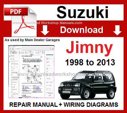Suzuki Jimny Service Repair Workshop Manual Download
